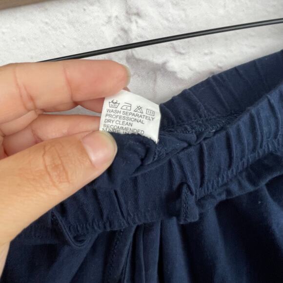 K1029 Navy blue pants size 140 (size 10–11) - Picture 2 of 6